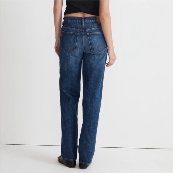 Madewell Petite Low-Slung Straight Jean -
33 petite / 33P - 100% cotton - Picture 6 of 7